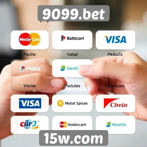Métodos de pagamento aceitos no 9099.bet